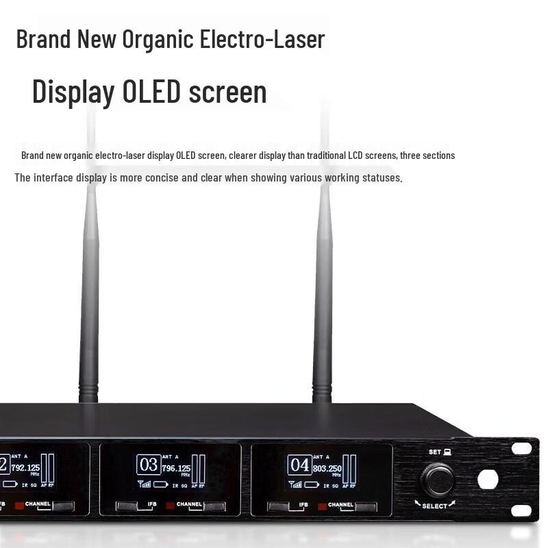 HUIDU GLE-404 Wireless Gooseneck Conference Microphone System (CN Version)