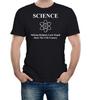 Wissenschaft lässt Religion dumm aussehen T-Shirt Herren Damen Tops Comedy Lustig Atheist