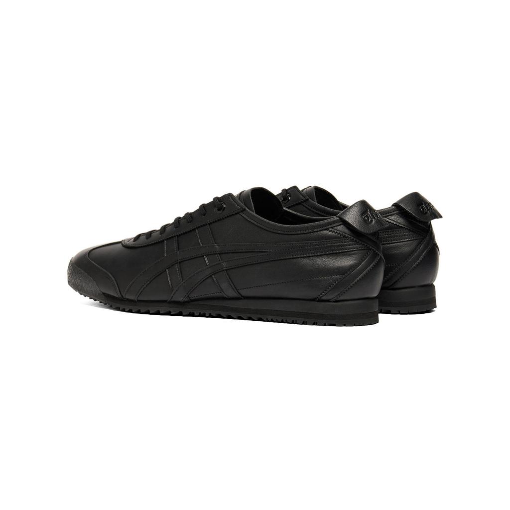 Onitsuka Tiger Mexico 66 Sd Leather All Black Classic Versatile Lifestyle Casual Shoes Unisex sneaker 1183A872-004