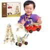 Wooden Diy Nut Combination Creative Screw Toy For Children Educational Building Blocks Puzzle Game