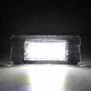 12V 3W For Mini R56 Batchback R57 Convertible R58 Coupe R59 Roadster LED Number License Plate Lamp Lights