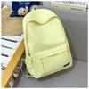 Schoolbag Korean ins new high-value fresh and sweet candy-colored backpack, lightweight and large-capacity backpack for junior and senior high school 