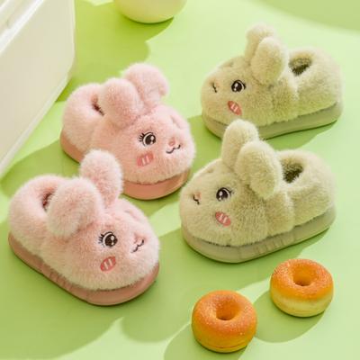 2024 Jesień Zima Dziecięce Buty Modne Kapcie Domowe Urocze Kreskówkowe Dziecięce Obuwie Codzienne Ciepłe Antypoślizgowe Buty Sandalias De Mujer