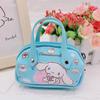 Anime New Cute Kawaii My Melody Kuromi Cinnamoroll Kids Cartoon Pu Coin Wallet Cute Mini Handbag Cute Storage Bag