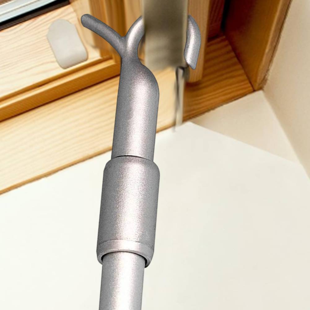 Asta Telescopica per Tende 33-60cm Lega di Alluminio Asta Telescopica per Tapparelle Finestre Tetto per Palo Apri Finestra