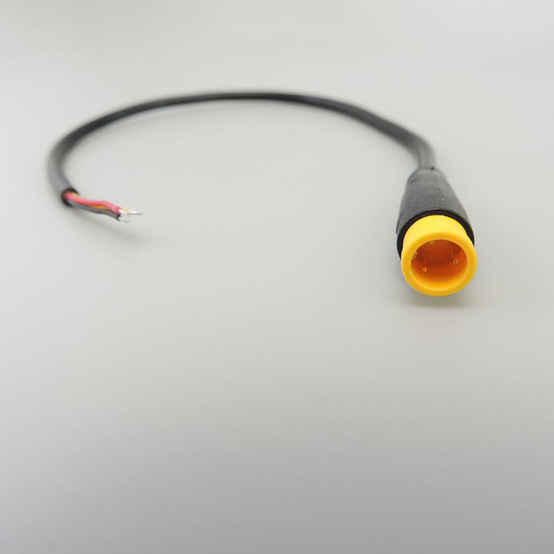 M8 2 3 4 5 6 Kolíkový konektor pro elektrické kolo Zástrčka DC samice samec Konektor Kabeláž Skútr Brzdový kabel Snímač signálu vodotěsný