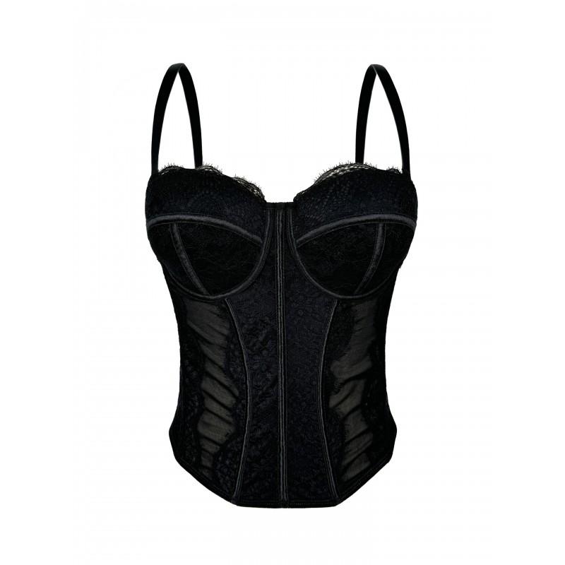Sexy Lace Corset Bustier Sleeveless Crop Top Slim Fit Party Clubwear Women