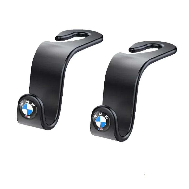 

2025 Hot Car Seat Headrest Hook Auto Back Seat Storage Organizer Hanger For BMW M 50th E46 E90 E49 F30 F80 E36 E46 E93 E92 F34 F 2pcs