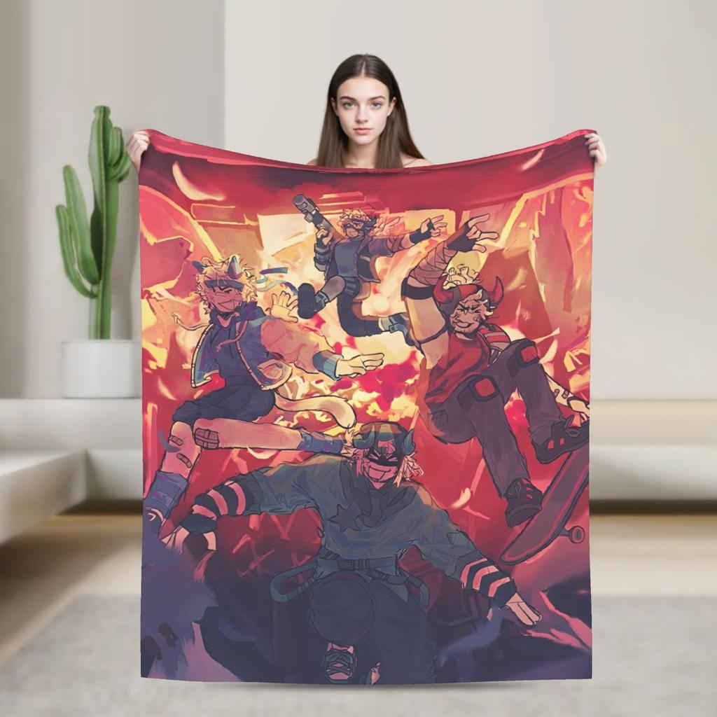 Elliot und John Doe Verlassene Decke Flauschige Überwurfdecke Sommer Klimaanlage Tragbar Weich Warm Bettüberwürfe