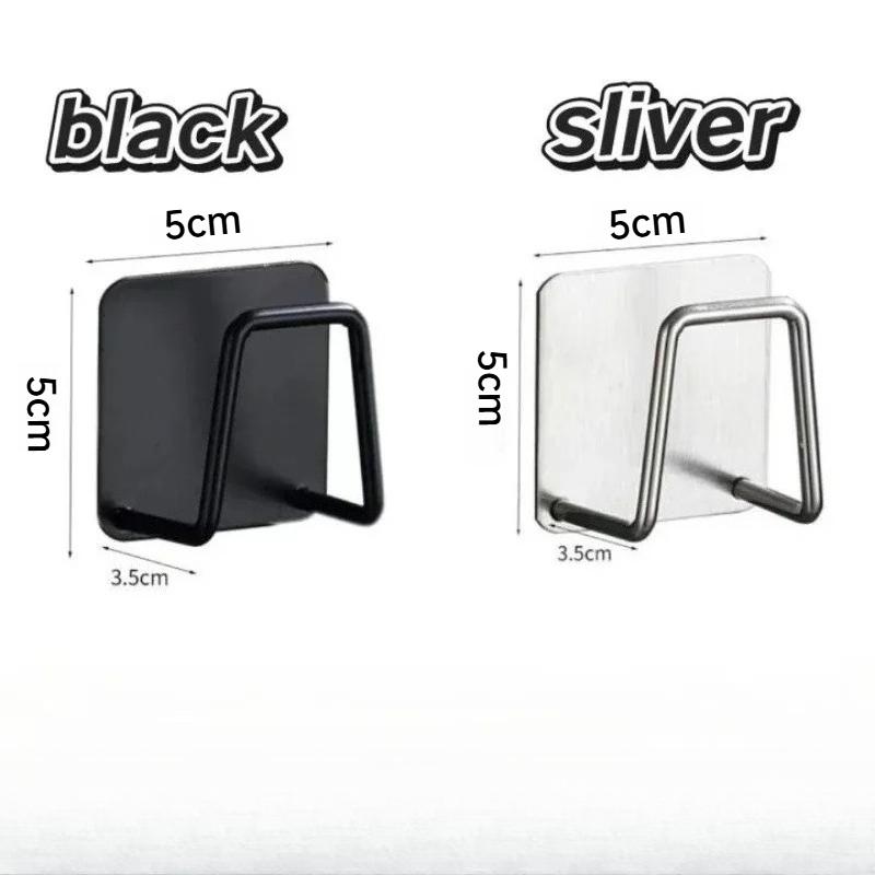 1-10pcs Stainless Steel Sink Sponge Rack for Sponge Steel Wire Ball Draining Paste The Inner Wall of The Sink Kitchen Supplies