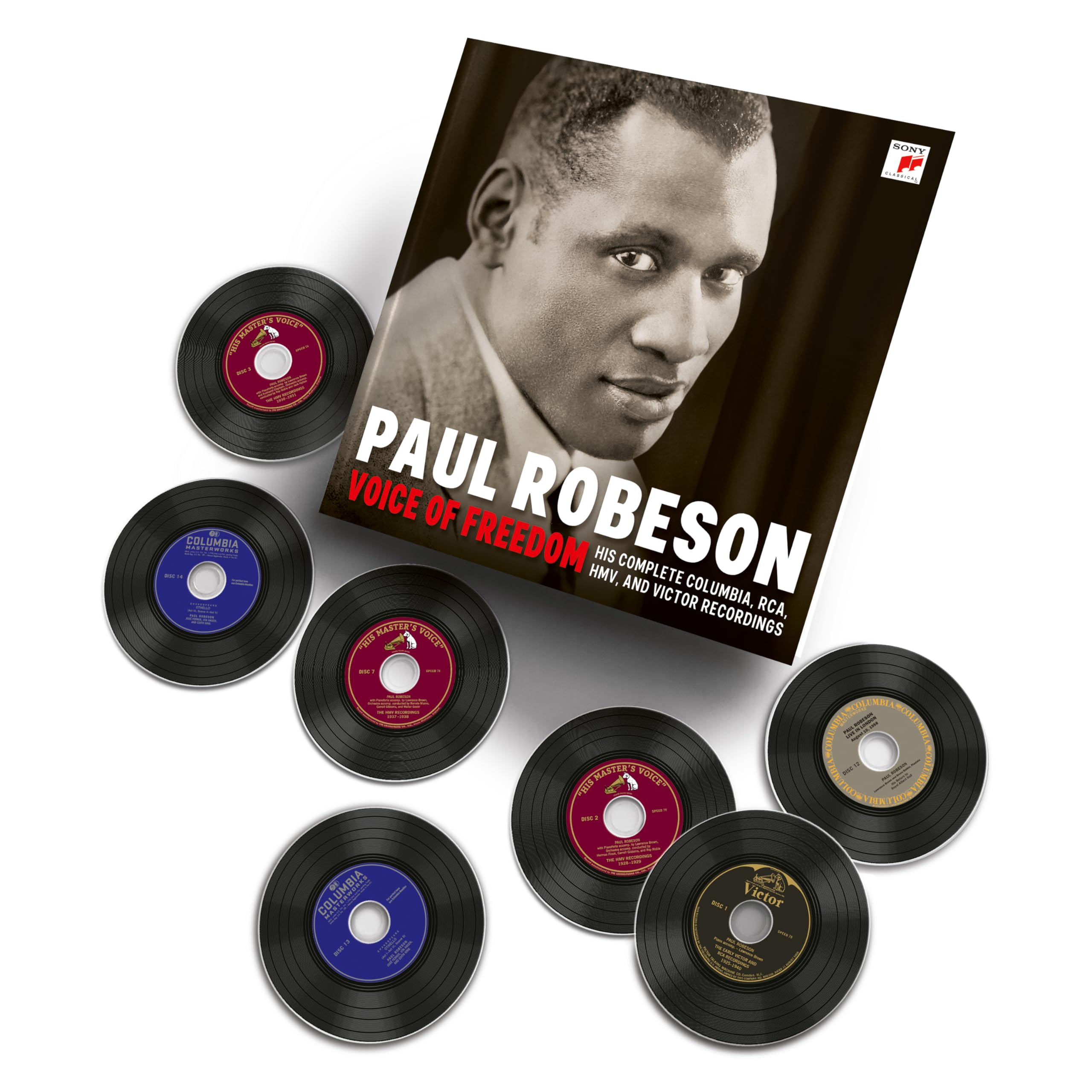 

Paul Robeson Voice of His Complete HMV and Victor Recordings - Freedom Columbia, RCA,