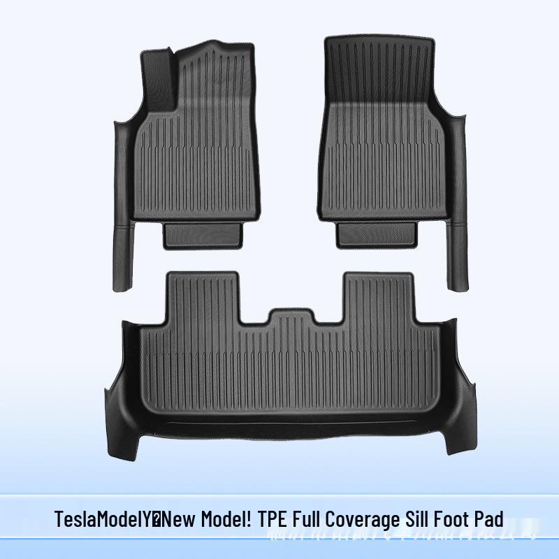 All-Weather TPE Floor & Trunk Mats for Tesla Model Y/3/S/X New Model