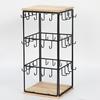 Earring Display Stand with 48 Hooks Earring Display Holder for Vendors 360 Degree All-Round Display Necklaces Bracelets Earring
