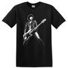 Dee Dee Ramone Rock Legends T Shirt Punk Bassist Silhouette Music Tee