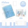 A7 Loose Leaf Notebook Clear Accordion Journal Ins Refillable Notebook  for Students