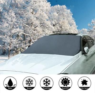 Parasolar magnetic pentru autovehicul Parbriz pentru mașină Parasol pentru zăpadă Husă de protecție impermeabilă Husă pentru parbriz față pentru mașină