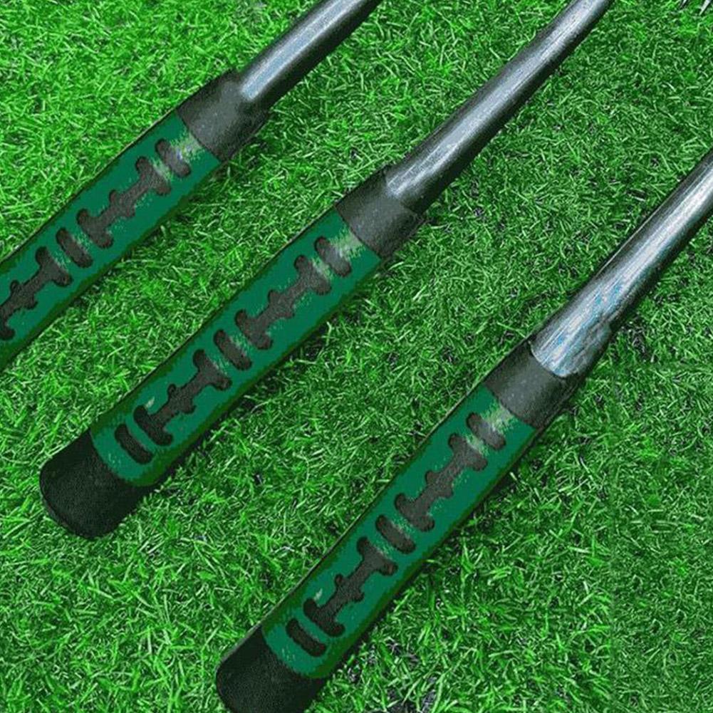 8-Tooth Manganese Steel Dual-Purpose Hoe with Rubber Handle for Weeding Digging And Loosening Soil-Household Garden Farming To