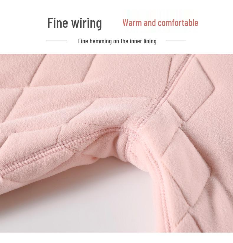 Extra Thick Fleece-Lined Lambswool Leggings for Women - Autumn/Winter, Plus Size, Northeast Warmth, Cotton Pants