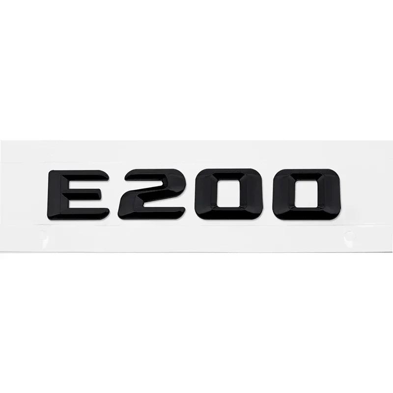 SXFA2 Car Rear Trunk Emblem Letter Badge for Mercedes Benz E53 E55 E63 E200 E220 E230 E240 E250 E260 E Class