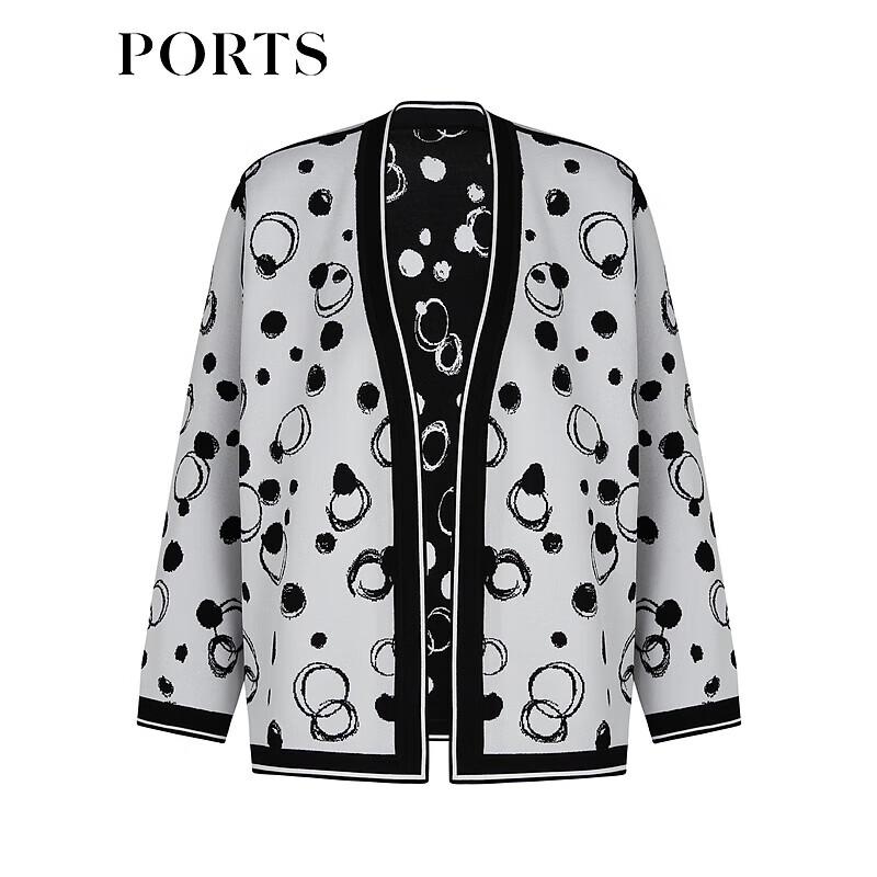 PORTS Women's Ink Halo Jacquard Cardigan
