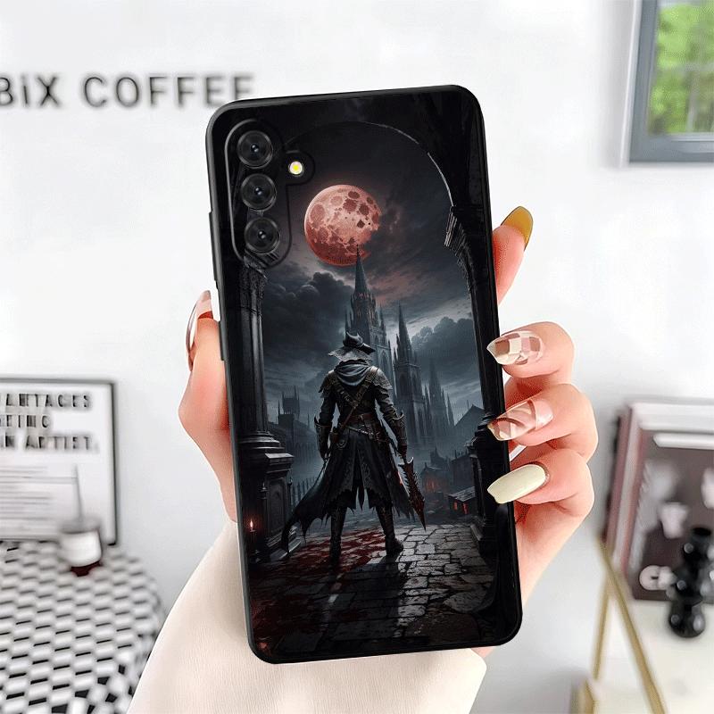 B-Bloodborne Game Soft Phone Case for Samsung A17 A37 A57 A16 A26 A36 A56 A15 A25 A35 A55 A14 A24 A34 A54 A13 A23 A33 A53 A52 A1