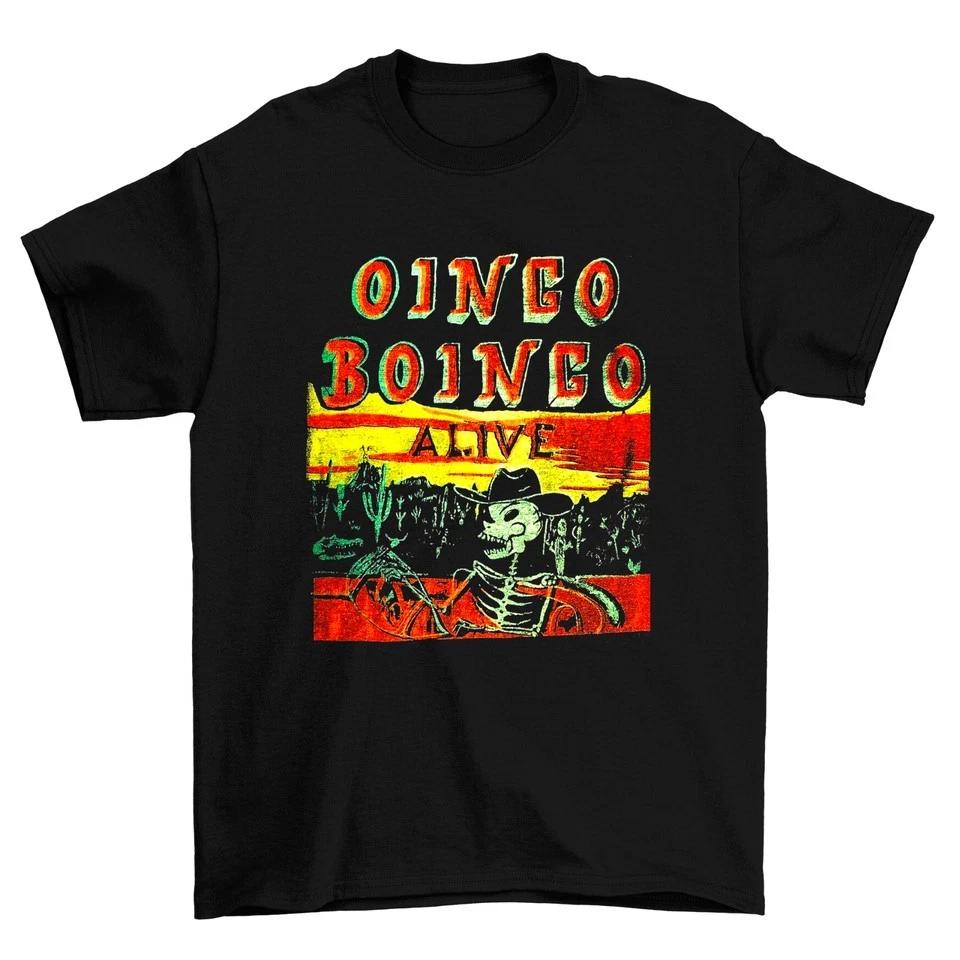 OINGO BOINGO DEAD MAN S PARTY Cotton Black Unisex S-234XL T-shirt E669 L
