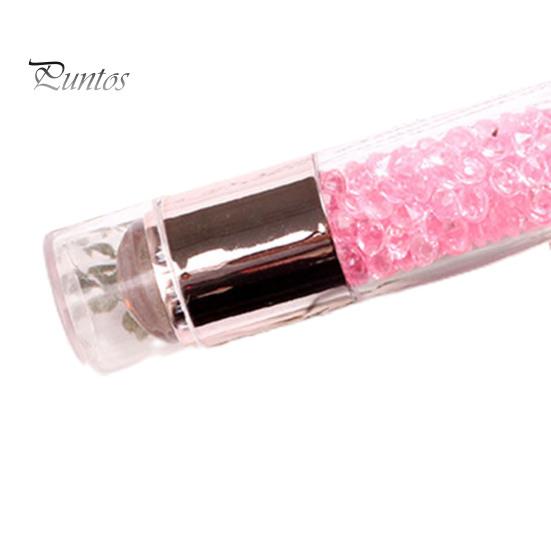 Nail Stamping Plate Seal Soft Crystal-clear DIY Painting Silicone Double Ended Head Transparent Manicure Stamp Pen for Salon