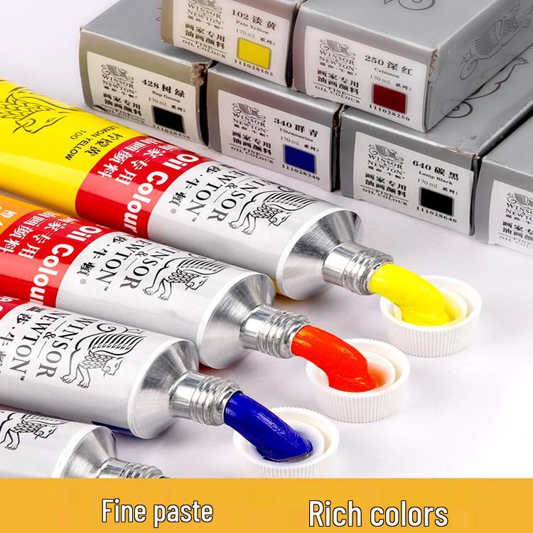 Winsor & Newton 45ml Ölfarben-Tube Nachfüllpackung - Schwarz & Weiß Graffiti Kunstbedarf