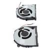 2pcs Laptop CPU GPU Cooling Fan Silent 4 Pin Laptop Cooling Fan Replacement for G3 3579 G3 3779 G5 5587