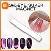 Penna Magnetica per Nail Art Occhio di Gatto 3D Pittura Unghie Design Artistico Bacchetta Magnetica a Doppia Estremità Magia per Smalto Gel Manicure di Natale