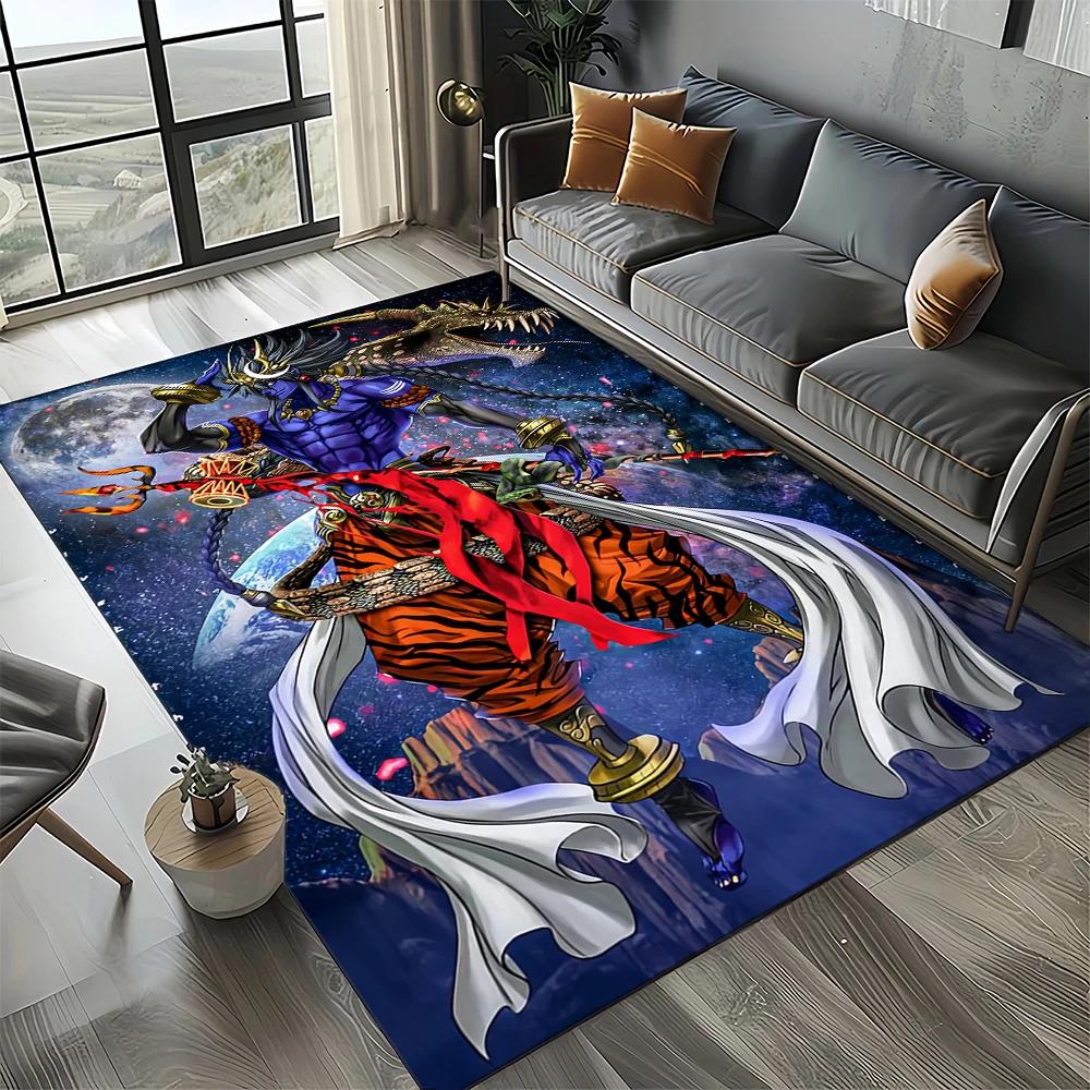 New Style Record of Ragnarok Cartoon Anime Carpet Rug for Living Room Bedroom Home Sofa Decoration,Kids Non-slip Floor Mat
