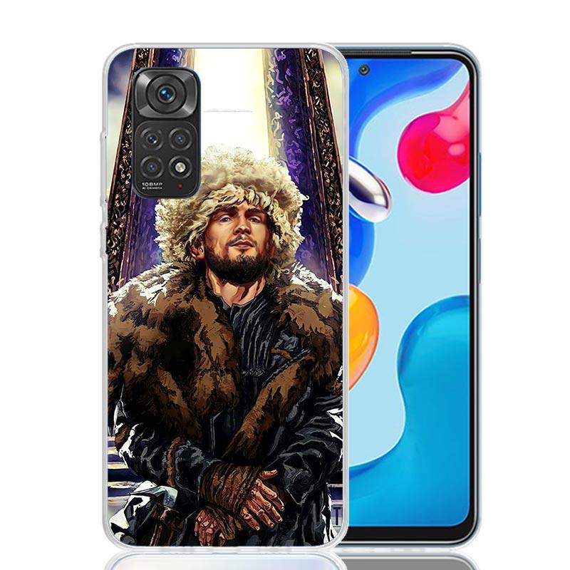 

Khabib Nurmagomedov Phone Case For Xiaomi Redmi Note 13 14 15 Pro Plus 12S 12 14S 11S 11E 10 10S 11 11T 5G 4G Cover Coque Redmi Redmi Note 12 4G