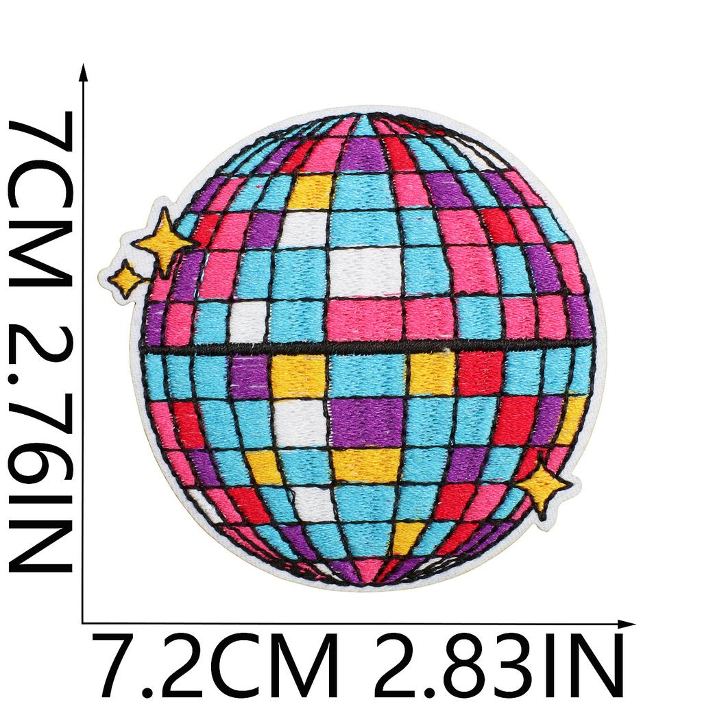 Taylor Cd Embroidery Cloth Sticker Singer Patch Sticker Music Butterfly Disc Computer Embroidery Chapter Bag Decoration Skirt Embroidery Label