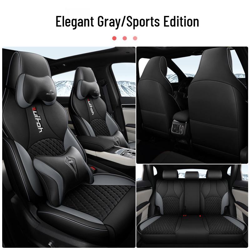 BYD Song PLUS Car Seat Cushion: Full Surround Mesh Cloth Cover, All-Season Use