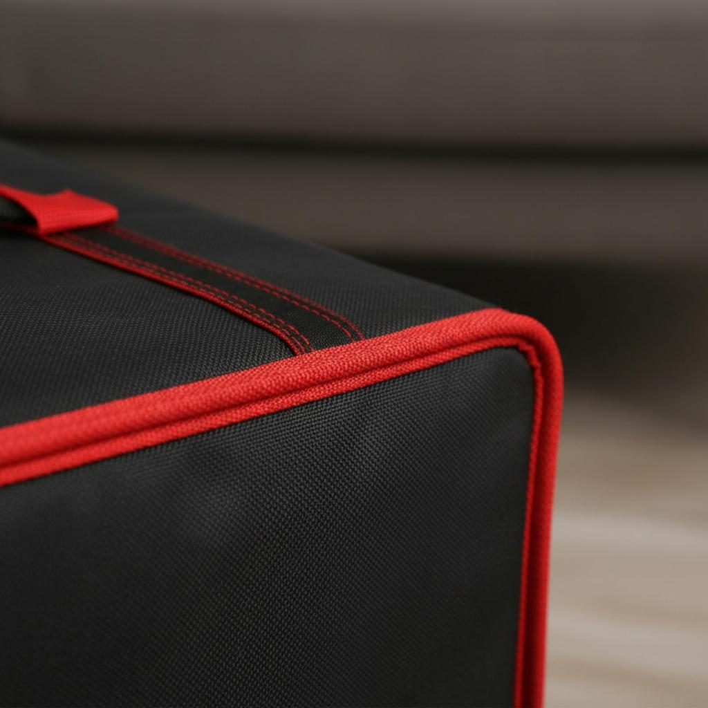 Gazebo Storage Bag with Wheels Zippered for Camping, Campers