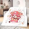 Tony Tony Chopper Print Blanket Warm Comfortable Flannel Blanket Suitable for Bedrooms,Sofas, Beds,Chairs,Travel -QIAO142