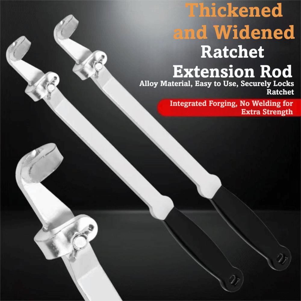 Dual Purpose Torque Wrench Extender High Strength Smooth Finish Wrench Extension Bar Adjustable Wrenches 15.75inch Long