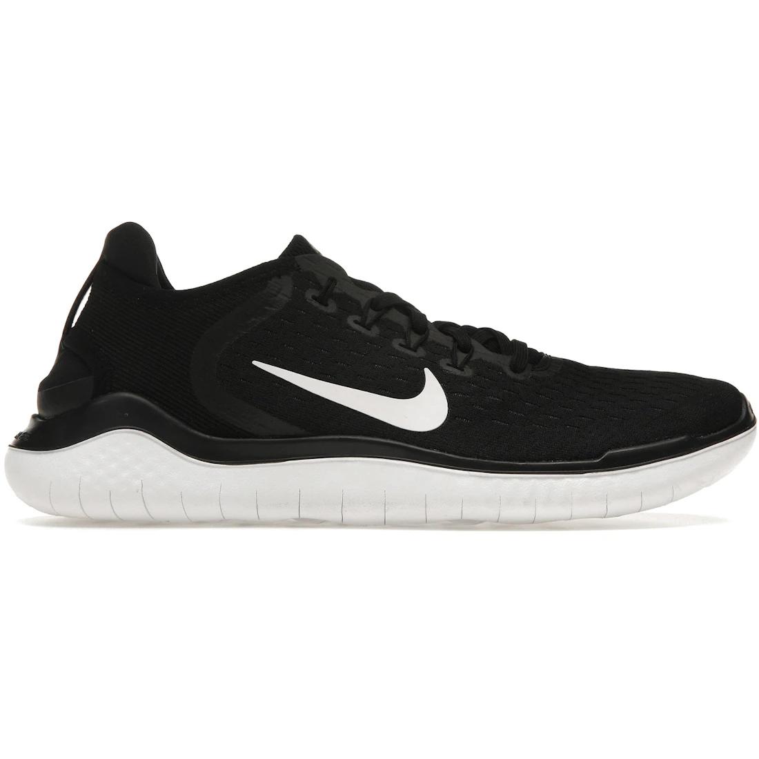 

Кроссовки Nike Free RN 2018 Черные Белые (Женский)(942837-001) 36