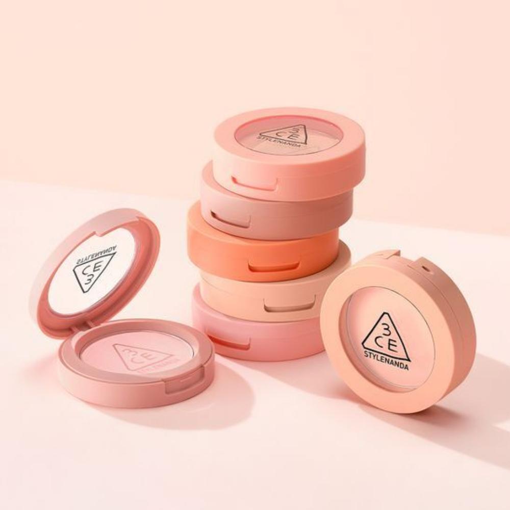 [3CE] Mood Recipe Face Blush 5g–5.5g # Mono Pink # Nude Peach