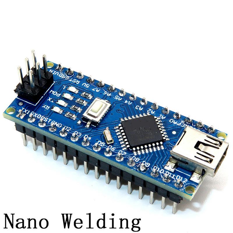 1/2ks 16MHz 5V Mini USB pájený Nano V3.0 kompatibilní modul mikrořadiče Atmega328P pro CH340G