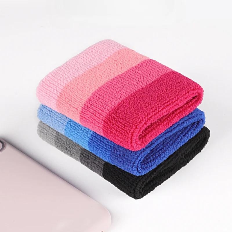 Wristband Sweatband Women Men Gym Fitness Wrist Brace Support Volleyball Basketball Badminton Hand Sports Wrist Wraps Protector