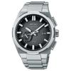 Nexter Series 100 Meters Waterproof Solar Quartz Titanium Strap 42mm Men's Watch Gray Dial SBXD025