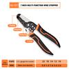 10 In 1 Stripping Crimping Pliers Wire Stripper Multi Functional Ring Crimpper Electrician Peeling Network Cable Stripper Tools