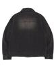RAYFIKERS Brush Cut Denim Jacket Mq1Ju019_Black