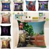 Pillow Game Case Cover Living Room Decoration Christmas Linen Halloween