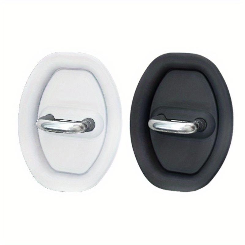 4Pcs/set Car Silicone Door Lock Protective Pad, Sound Reduction and Shock Absorption, Car Door Lock Protective Cover, General Car Door Lock