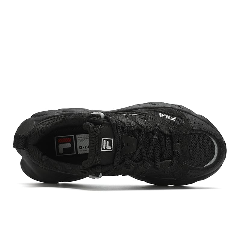 FILA Fern 2 Abrasion Resistant Coverage Low top Casual Shoes Women's Black F12W511101FBD