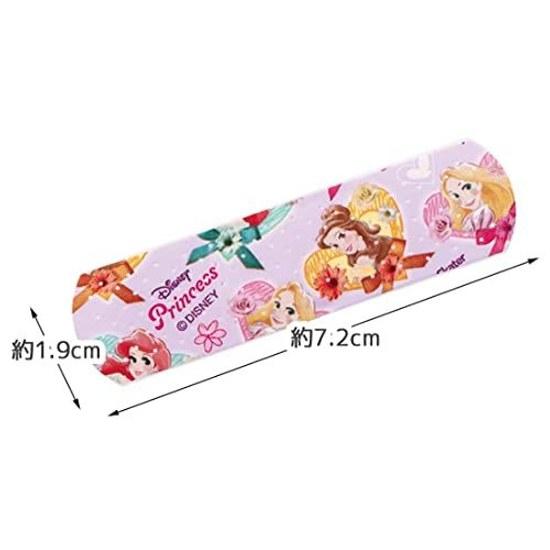 Skater First Aid Band-Aid M Size Adhesive Bandage Made Japan 20 Sheets Disney Princess Girls QQB1-A