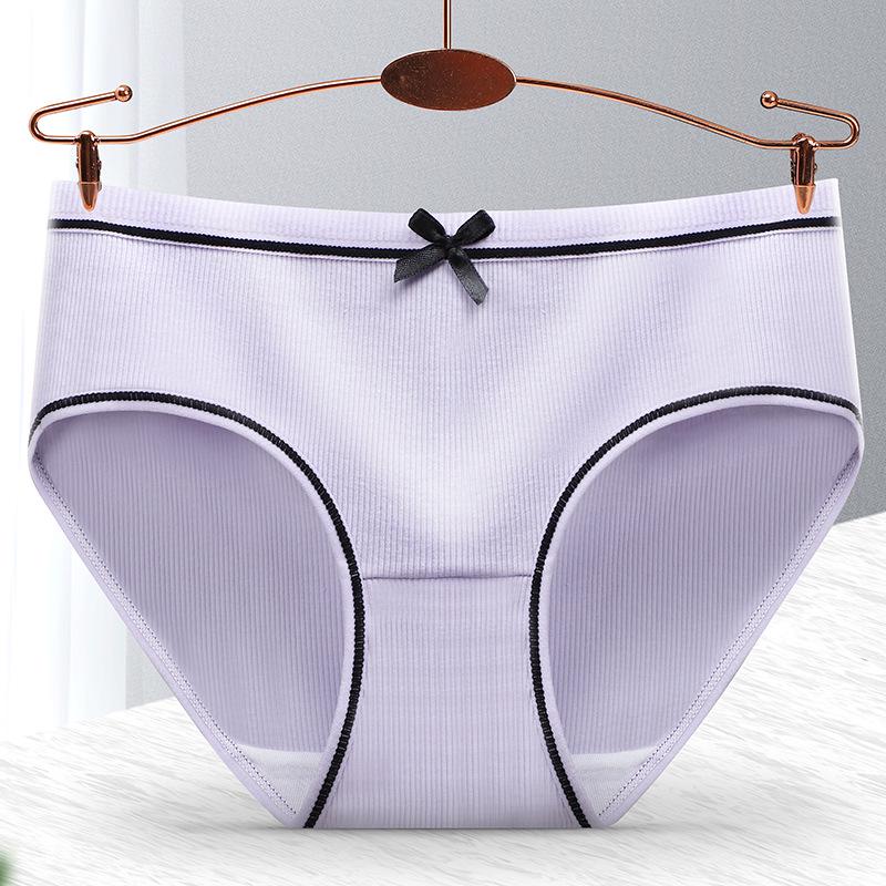 Japanese-Style Mid-Waist Women's Panties – Comfortable, Cute, Plus-Size Options for Teens