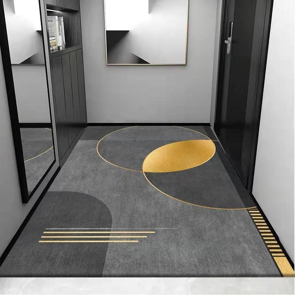 3D luxusní mramorový barevný koberec zlaté barvy pro domácí obývací pokoj Ložnice Pohovka Rohožka Dekor